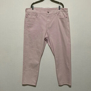 Levi's NWOT High Waist Wedgie Fit Skinny Raw Hem Jeans Size 18